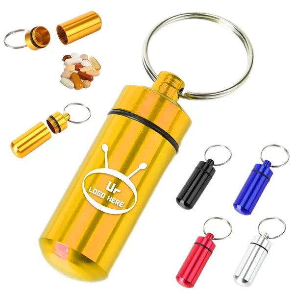 Portable Bottle Pill Case