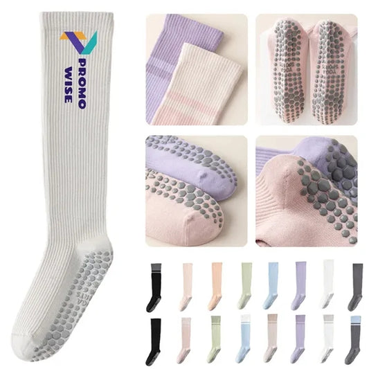 Non-Slip Silicone Breathable Comfort Knee-High Grip Socks