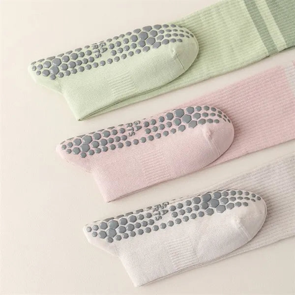 Non-Slip Silicone Breathable Comfort Knee-High Grip Socks