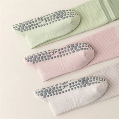 Non-Slip Silicone Breathable Comfort Knee-High Grip Socks