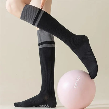 Non-Slip Silicone Breathable Comfort Knee-High Grip Socks