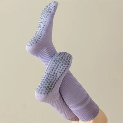 Non-Slip Silicone Breathable Comfort Knee-High Grip Socks