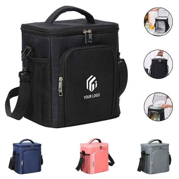 Portable work picnic outdoor insulated lunch cooler bag