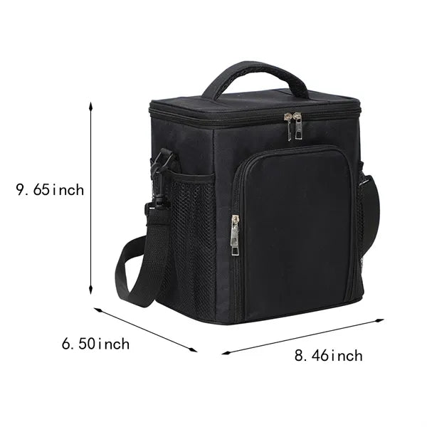 Portable work picnic outdoor insulated lunch cooler bag