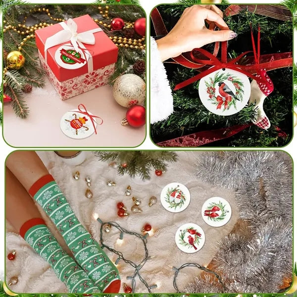 DIY crafting home Christmas decor blanks hanging ornament