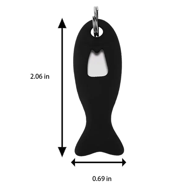 Metal SIM Ejector Pin with Keychain Silicone Fish Sleeve
