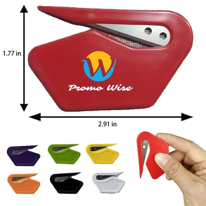 Multi-Purpose Safe Portable Rhombus Wrapping Paper Cutters