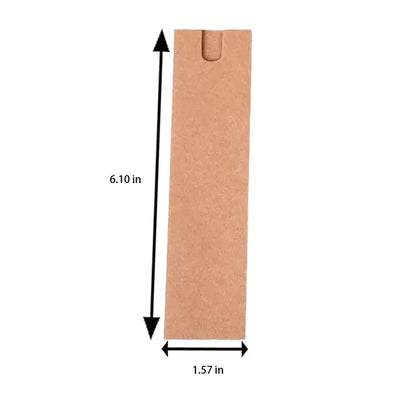 Metal Smooth Writing Ballpoint Pen Kraft Paper Sleeve Set