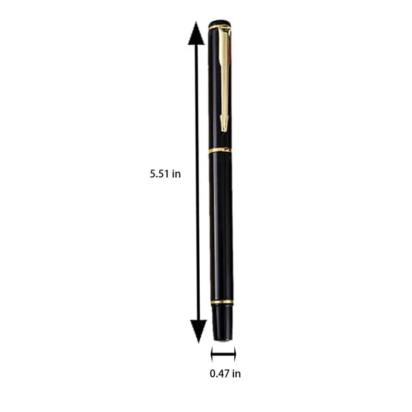 Smooth Writing Fine Tip Metal Ballpoint Pen with Case