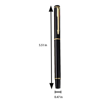 Smooth Writing Fine Tip Metal Ballpoint Pen with Case
