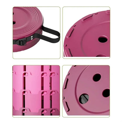 Fishing camping chair portable sturdy collapsible stool