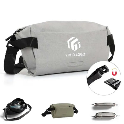 Travel slim large capacity fanny pack crossbody sling bag