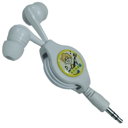 Retractable Cable In-Ear Headphone
