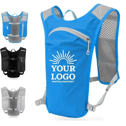 Running Vest Safe Reflective Backpack with Pockets