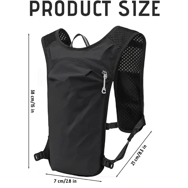 Running Vest Safe Reflective Backpack with Pockets