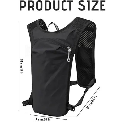 Running Vest Safe Reflective Backpack with Pockets
