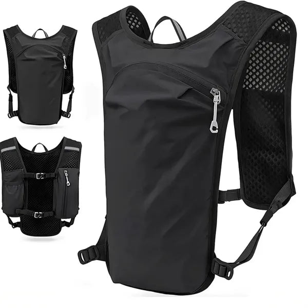 Running Vest Safe Reflective Backpack with Pockets