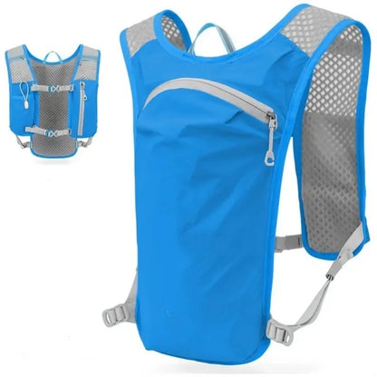 Running Vest Safe Reflective Backpack with Pockets