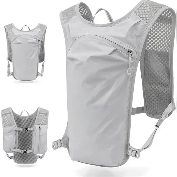 Running Vest Safe Reflective Backpack with Pockets