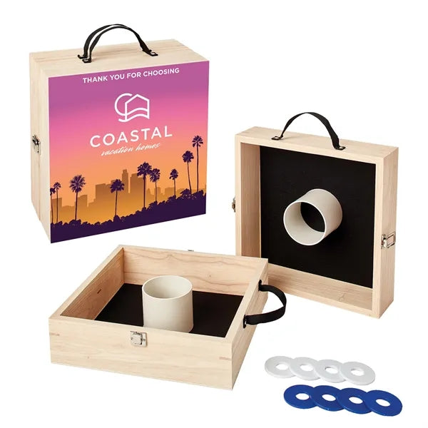 Washer Toss Game Single-Sided with 8 Washers