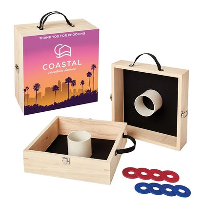 Washer Toss Game Single-Sided with 8 Washers