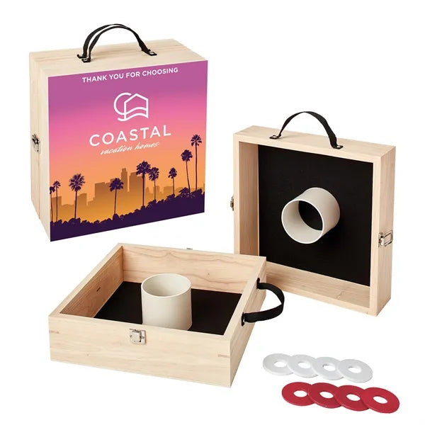 Washer Toss Game Single-Sided with 8 Washers
