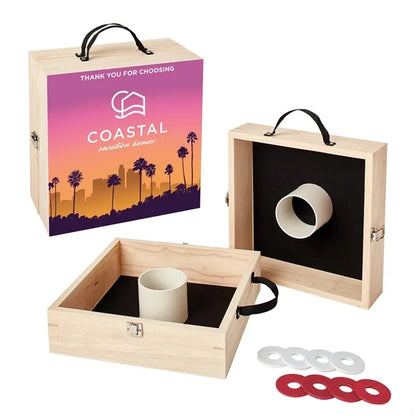 Washer Toss Game Single-Sided with 8 Washers