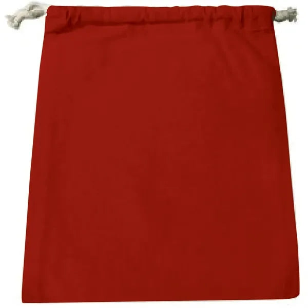Cotton Canvas Drawstring Pouch ( 8"W X 10"H )