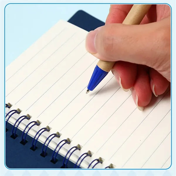 Spiral Jotter Notebook With Sticky Notes Flags & Pen