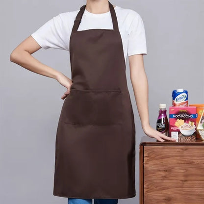12 oz. Waterproof Woven knitted Kitchen Aprons w/ 2 Pockets