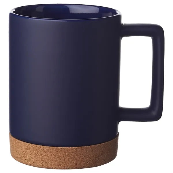Ceramic Mug with Cork Base 15 oz.