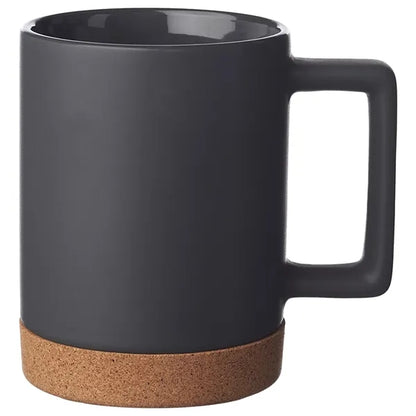 Ceramic Mug with Cork Base 15 oz.