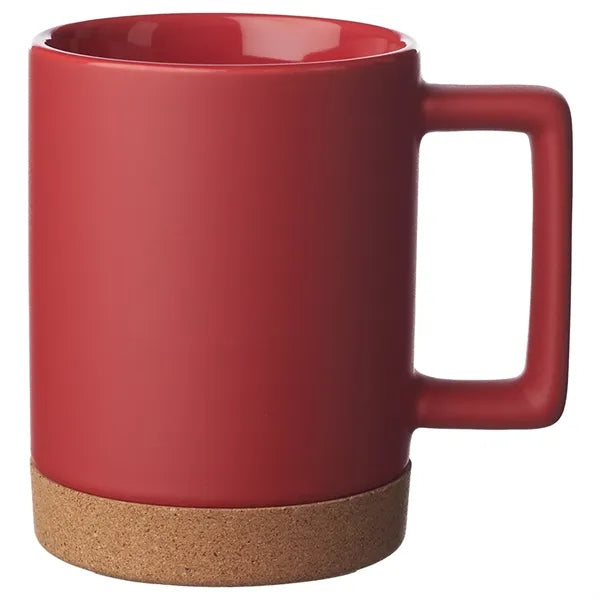 Ceramic Mug with Cork Base 15 oz.