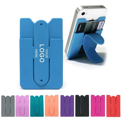 Silicone Phone Wallet With Stand