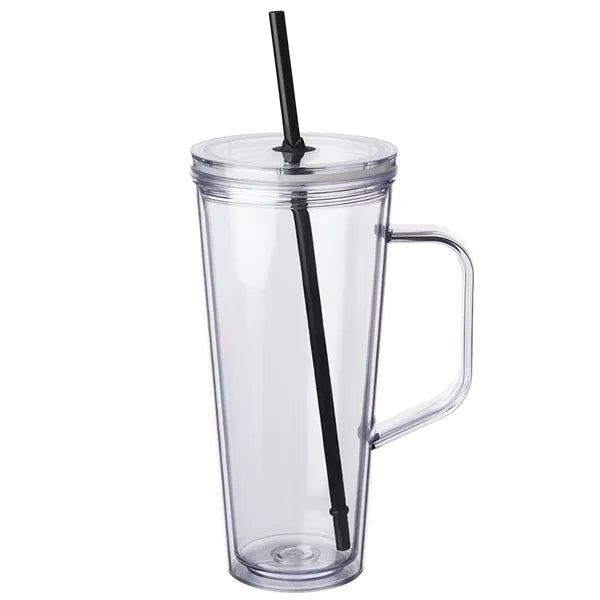 Plastic Tumbler with Handle 24 oz.