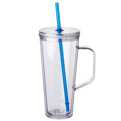 Plastic Tumbler with Handle 24 oz.