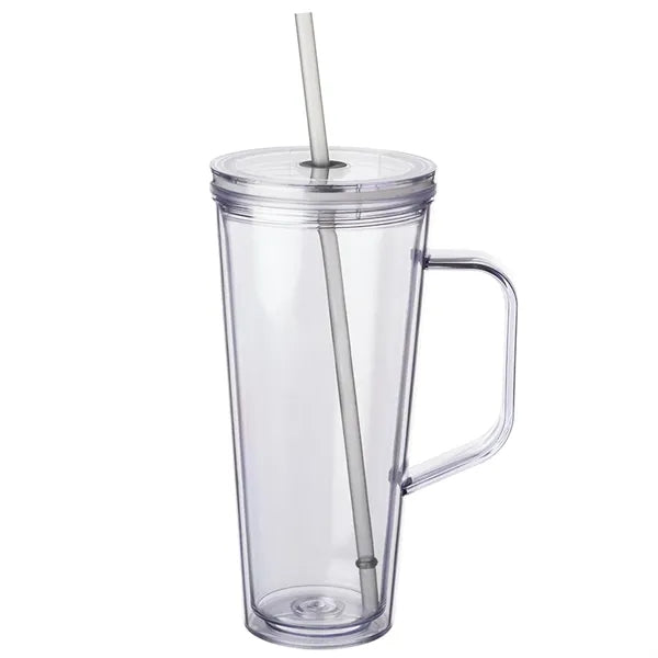 Plastic Tumbler with Handle 24 oz.