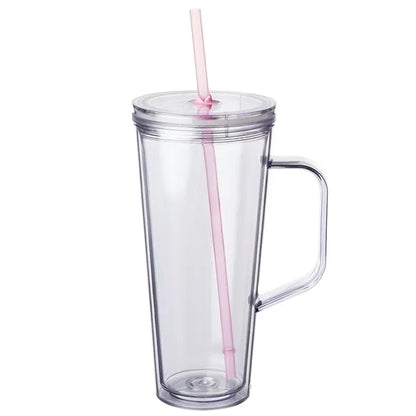 Plastic Tumbler with Handle 24 oz.