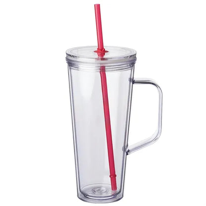 Plastic Tumbler with Handle 24 oz.