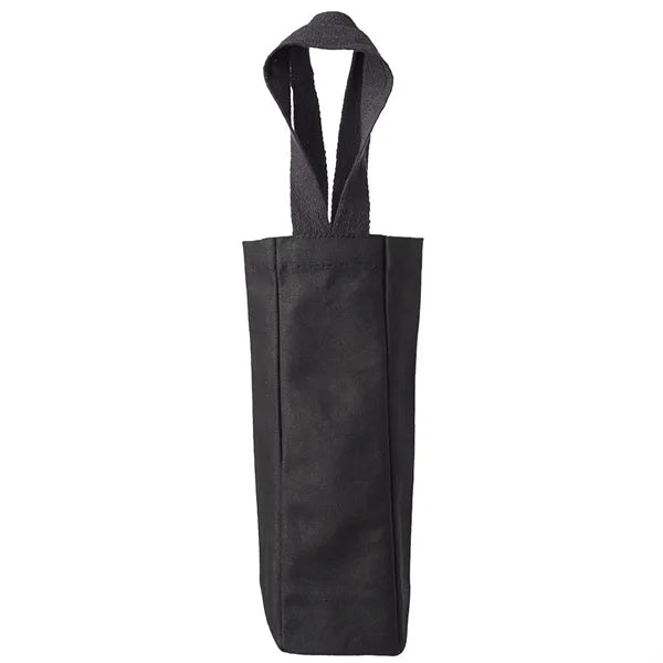 Canvas Wine Tote Bag for Single Bottle