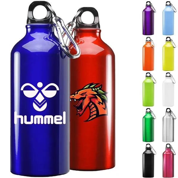 20 oz. Aluminum Sports Bottle w/ Carabiner