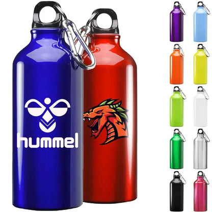 20 oz. Aluminum Sports Bottle w/ Carabiner