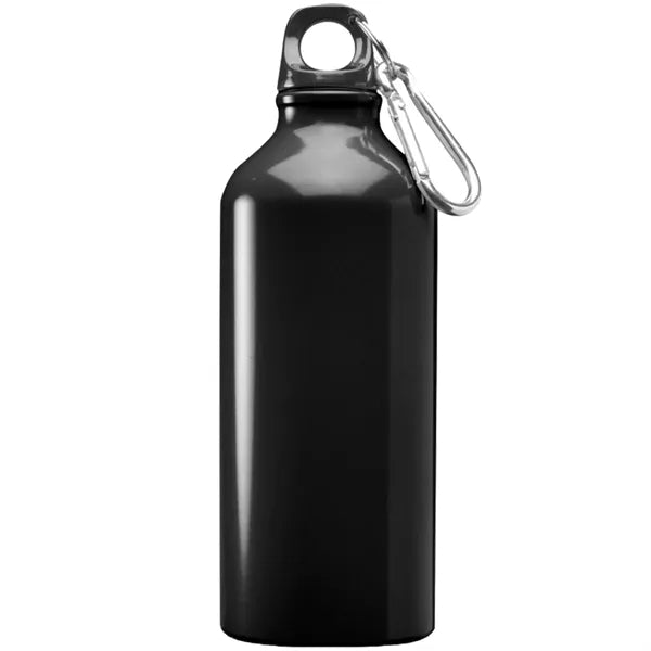 20 oz. Aluminum Sports Bottle w/ Carabiner