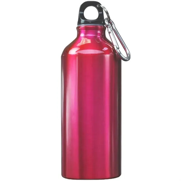 20 oz. Aluminum Sports Bottle w/ Carabiner