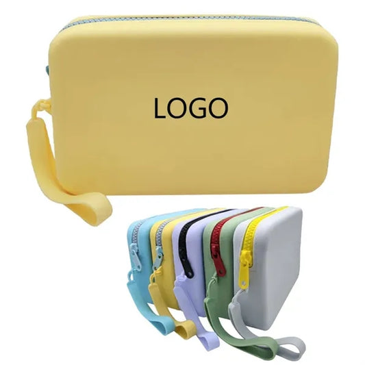 Portable Silicone Cosmetic Storage Bag