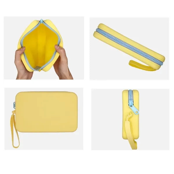 Portable Silicone Cosmetic Storage Bag