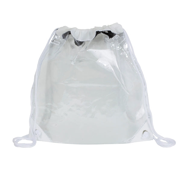 Harris Clear Vinyl Stadium Compliant Cinch Backpack