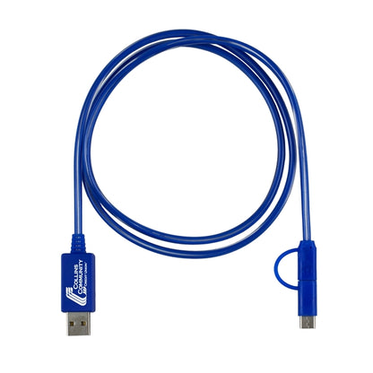 Payson 3-in-1 LED Lighted Cell Phone Charging Cable