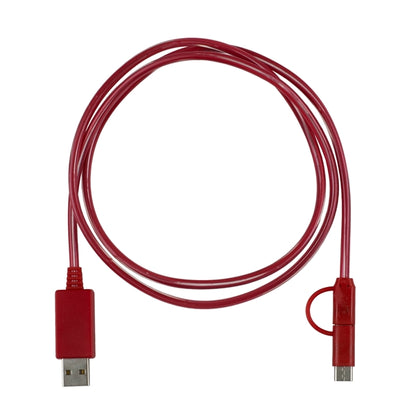 Payson 3-in-1 LED Lighted Cell Phone Charging Cable