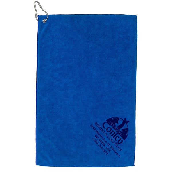 Recycled RPET 300 GSM Heavy Duty Microfiber Golf Towel